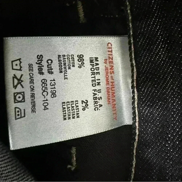 Citizens of humanity jagger Denim jeans 36x34 - Picture 5 of 7